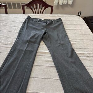 LOFT Women's Gray Boot Cut Pants
